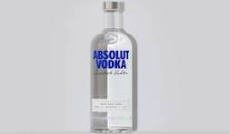 Design refresh for Absolut Vodka bottle