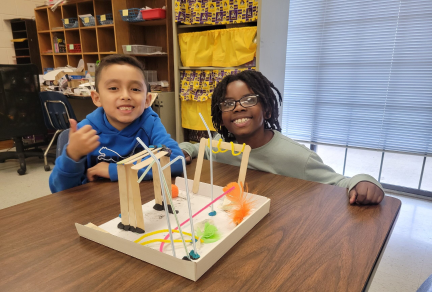 Kids in a classroom